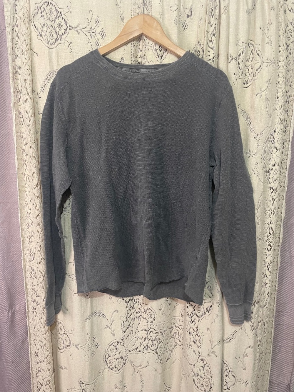 Lucky Brand: gray thermal